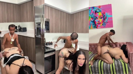 Lil Alien Claps Mami Gianys Fat Ass And Cums On Her Tits SD (2026)