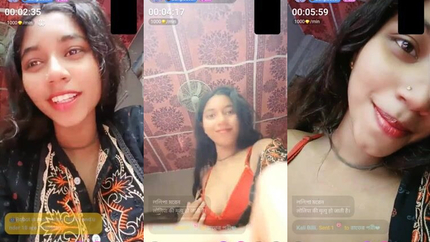 Bangladeshi Cute Girl Showing Big Boobs And Pussy Cam ( Chamet App) SD (2026)