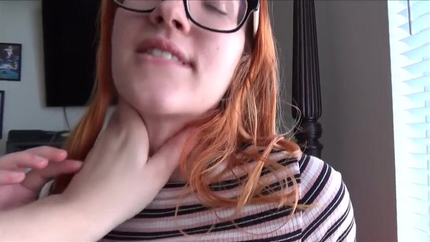 Redhead Cutie Gets Cum On Glasses?!? SD (2026)