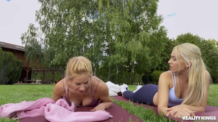 Hot Yoga Girls Having Outdoor Anal After Session - Barbie Brill And Amy Douxxx - Lisa Rose SD (2026)