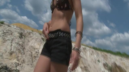 Blonde Girl And Outdoor Striptease SD (2026)