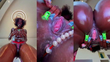 Ebony Tahshaar Solo Masturbation SD (2026)